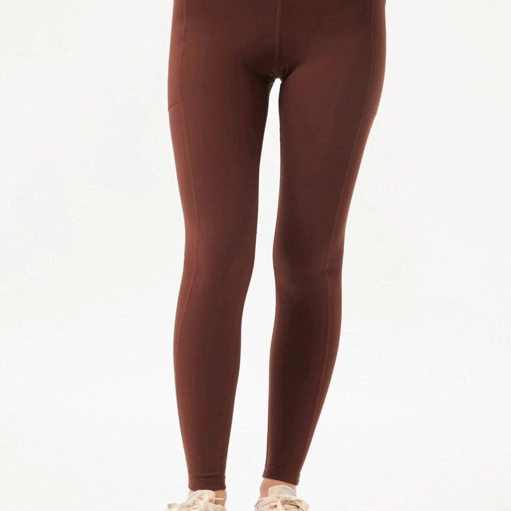 Girlfriend Collective Compressive Pocket Legging-Earth